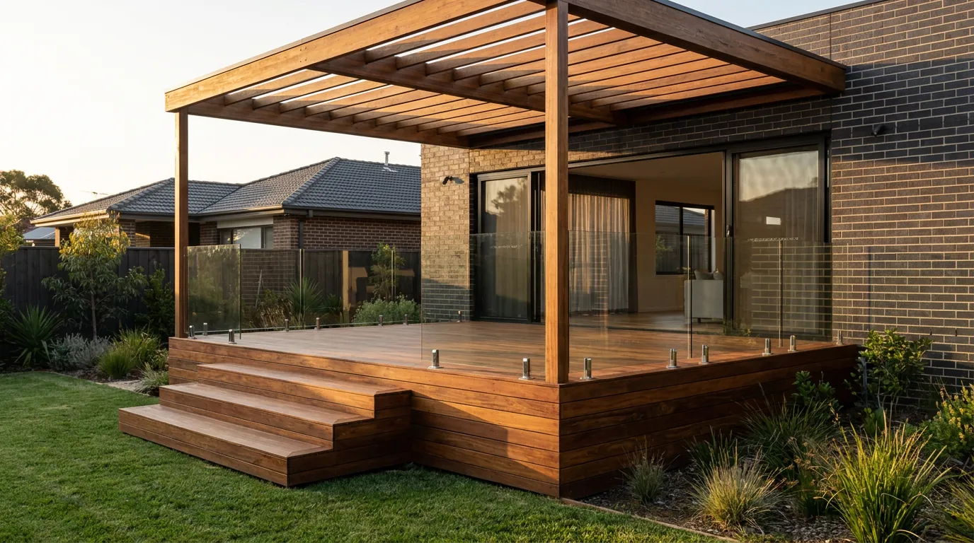 BT Built decks project in Melbourne